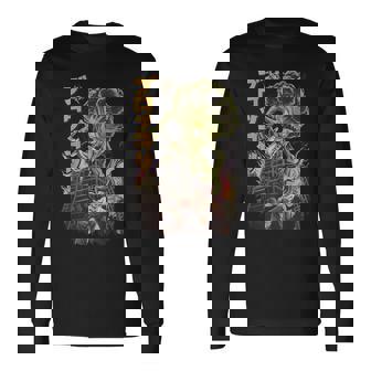 日本の怪獣映画 怪獣 野菜 ブロッコリー アニメ 長袖Tシャツ - Kawaiitshirt