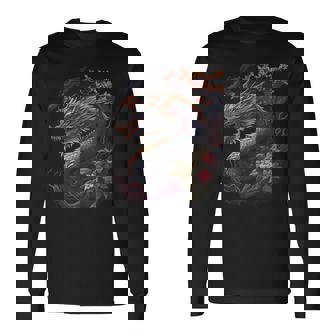 日本の東京ドラゴングラフィックtシャツ メンズ レディース ボーイズ ガールズ 長袖Tシャツ - Kawaiitshirt