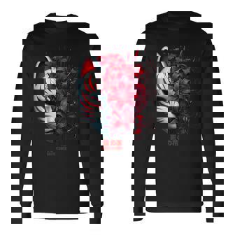 日本の百合 アニメ 花 蜘蛛 恋人 美学 オタク 長袖Tシャツ - Kawaiitshirt