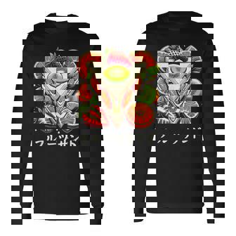 日本産 フルーツサンドイッチ イチゴ キウイ みかん 日本 長袖Tシャツ - Kawaiitshirt