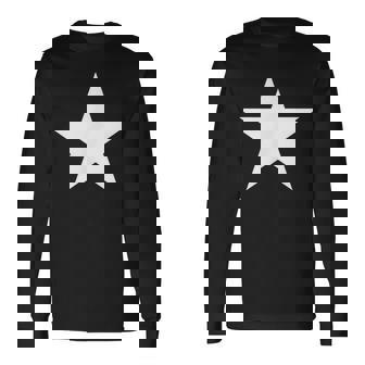 星 星柄 メンズ キッズ 半袖 マーク ロック おしゃれ かっこいい かわいい 大きいサイズ ブランド 黒 春夏 ステラ 長袖Tシャツ - Kawaiitshirt