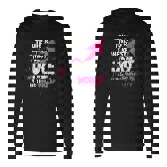 最高の叔父デザイン 長袖Tシャツ - Kawaiitshirt