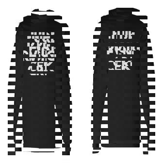 未来改訂店員 長袖Tシャツ - Kawaiitshirt