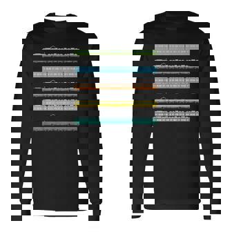 東京電車 山手線 超線 お土産 東京電車 長袖Tシャツ - Kawaiitshirt