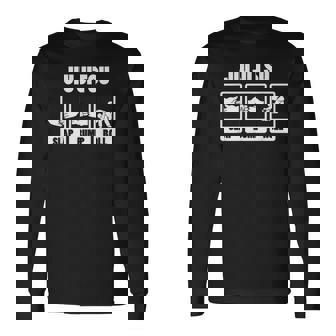 柔術 スラップバンプロール ブラジリアン柔術ギフト 長袖Tシャツ - Kawaiitshirt