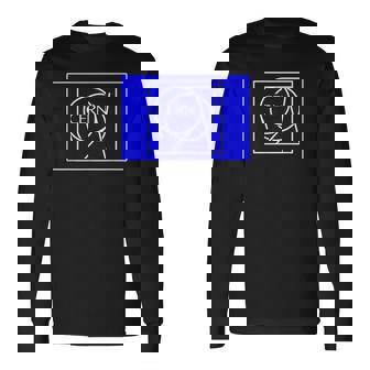 核研究のためのヨーロッパ組織 Cernフラッグ 長袖Tシャツ - Kawaiitshirt