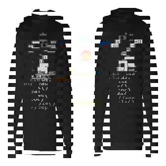 楽しいプログラミングpython Javascript Cコーディング 長袖Tシャツ - Kawaiitshirt