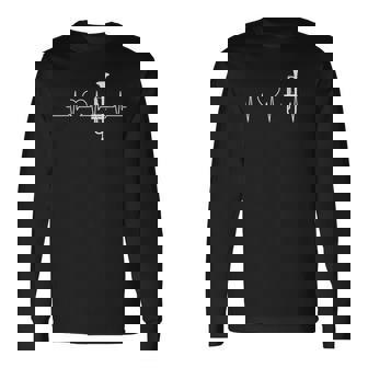 楽器 ミュージックプレーヤー トランペット 抽象トランペット 長袖Tシャツ - Kawaiitshirt