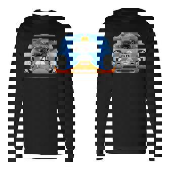 歴史的 1970 Le Mans 917 Gulfintage Race Car 917K 長袖Tシャツ - Kawaiitshirt