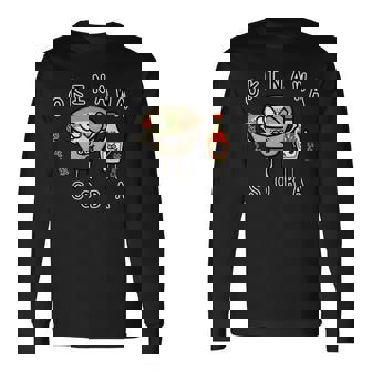 沖縄そばさん 長袖Tシャツ - Kawaiitshirt