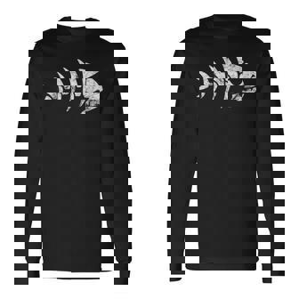 海賊魚 Fsm教会 パスタファリアン フライングスパゲッティモンスター 長袖Tシャツ - Kawaiitshirt