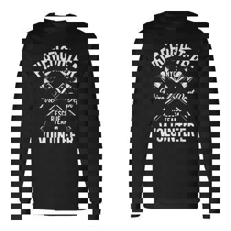 消防士 ボランティア レスキュースクワッド ニューヨーク 長袖Tシャツ - Kawaiitshirt