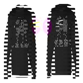 焼き芋さん 長袖Tシャツ - Kawaiitshirt