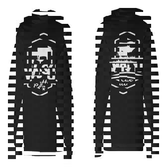 牛農家 和牛 長袖Tシャツ - Kawaiitshirt