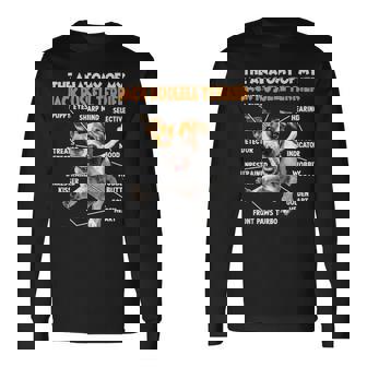 犬の飼い主のための面白いジャック ラッセル テリア ガッシ T 長袖Tシャツ - Kawaiitshirt