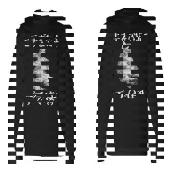 猫 モテるデブ 面白いtシャツ 文字入り メンズ おもしろ 面白い 服 オリジナル おもしろグッズ 文字 長袖Tシャツ - Kawaiitshirt