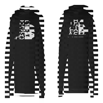 猫の顔 猫デザイン 長袖Tシャツ - Kawaiitshirt