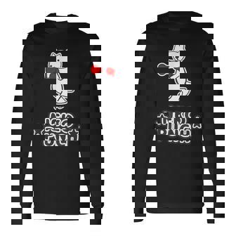 猫パンチ ねこボクシング Neko Punch【どうぶつ フレンズ】ポップ ゆるくて かわいい イラスト 長袖Tシャツ - Kawaiitshirt