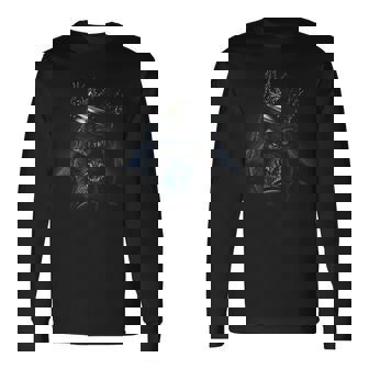 王冠をかぶったロイヤルゴリラ 長袖Tシャツ - Kawaiitshirt