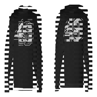 番号 49 長袖Tシャツ - Kawaiitshirt