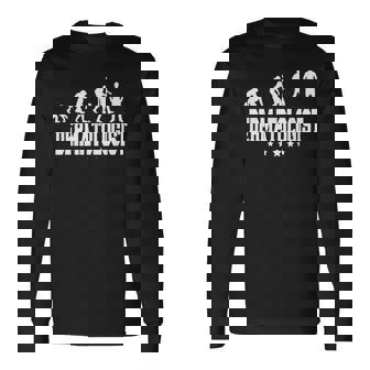 皮膚科医の進化 長袖Tシャツ - Kawaiitshirt