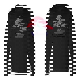 盆栽 木 長袖Tシャツ - Kawaiitshirt