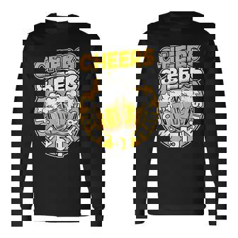 私の51歳に乾杯とビールビールメン51歳の誕生日 長袖Tシャツ - Kawaiitshirt