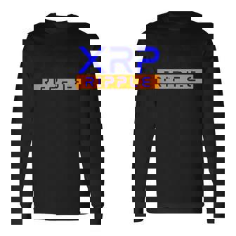 私のxrpリップル暗号通貨 長袖Tシャツ - Kawaiitshirt