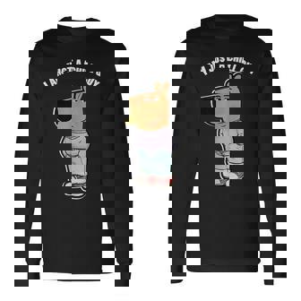 私の新しいキャラクターはチル・ガイ・ファニー・アイ・アム・ア・チル・ガイ 長袖Tシャツ - Kawaiitshirt