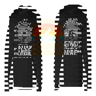 私の爆発的な下痢について私に尋ねてください 長袖Tシャツ - Kawaiitshirt