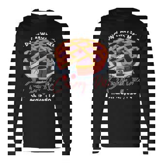 私はいつもチェリーパイを作るわけではありませんああ待ってはい私はします 長袖Tシャツ - Kawaiitshirt