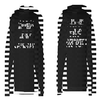 私はスパイシーなものの大ファンです 長袖Tシャツ - Kawaiitshirt