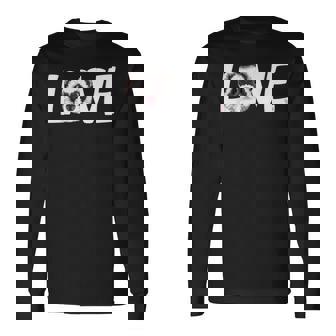 私はフェレットが大好きです Love Ferret 長袖Tシャツ - Kawaiitshirt