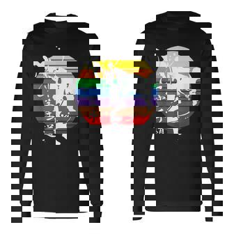 空手道 すべての帯色 横蹴 格闘技 スポーツ 運動選手 空手選手 長袖Tシャツ - Kawaiitshirt