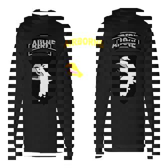 第101空挺師団 アメリカ軍 長袖Tシャツ - Kawaiitshirt