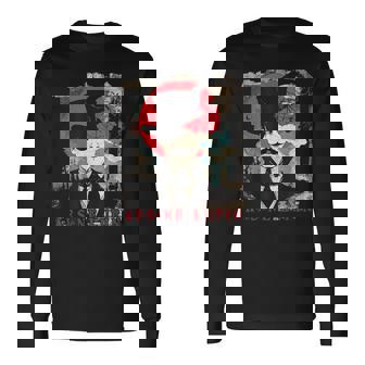 紳士泥棒アルセーヌ・ルパンのトリビュート 長袖Tシャツ - Kawaiitshirt