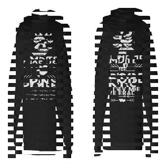 結婚23周年 結婚記念日 おもしろい 夫 妻 長袖Tシャツ - Kawaiitshirt