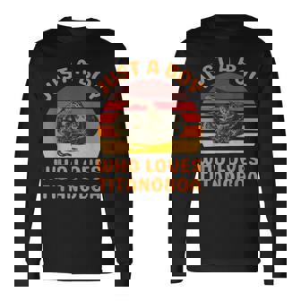 絶滅した大蛇ティタノボアを愛するただの少年 長袖Tシャツ - Kawaiitshirt