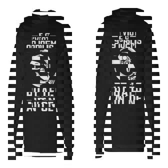 義足 I've Got 99 Problems But A Leg Ain't One 長袖Tシャツ - Kawaiitshirt