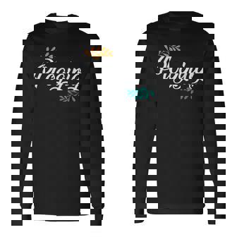 自然と環境のプログ 長袖Tシャツ - Kawaiitshirt