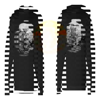 自然の中のウォンバット、ウォンバット 長袖Tシャツ - Kawaiitshirt