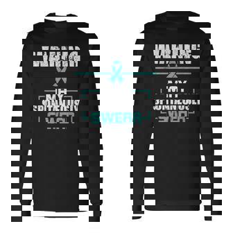 自発的に誓う可能性があります トゥレット症候群啓発 長袖Tシャツ - Kawaiitshirt