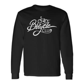 自転車クラブ サイクリング バイククラブ レトロ ヴィンテージ サイクリスト 長袖Tシャツ - Kawaiitshirt
