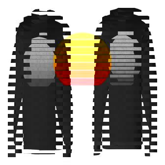 色の縞模様 長袖Tシャツ - Kawaiitshirt