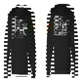 英国で歌手シンディ・ローパーがi Drove All Nightを宣伝 長袖Tシャツ - Kawaiitshirt