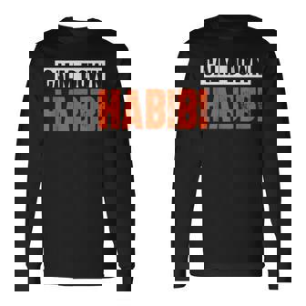 落ち着けハビビ 長袖Tシャツ - Kawaiitshirt