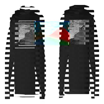 葛飾北斎 浮世絵 富嶽三六景 富士山 名作 アート 絵画 メンズ レディース 面白い 服 美術 長袖Tシャツ - Kawaiitshirt