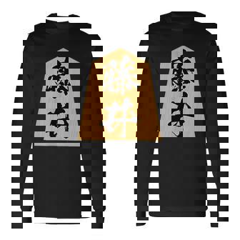 藤井 苗字 将棋 駒 おもしろ 棋士 グッズ 服 筆文字 面白いtシャツ 文字入り 面白い 文字 ネタ メンズ 長袖Tシャツ - Kawaiitshirt