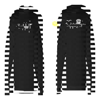 蜂 ハートビート 蜂 ハート 蜂 女王 ミツバチ 長袖Tシャツ - Kawaiitshirt