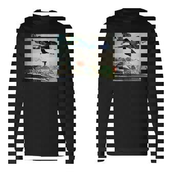 街の上で 長袖Tシャツ - Kawaiitshirt